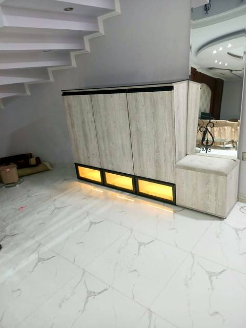 The entrance unit from another angle