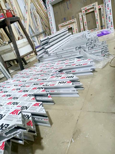 uPVC profiles cut to size